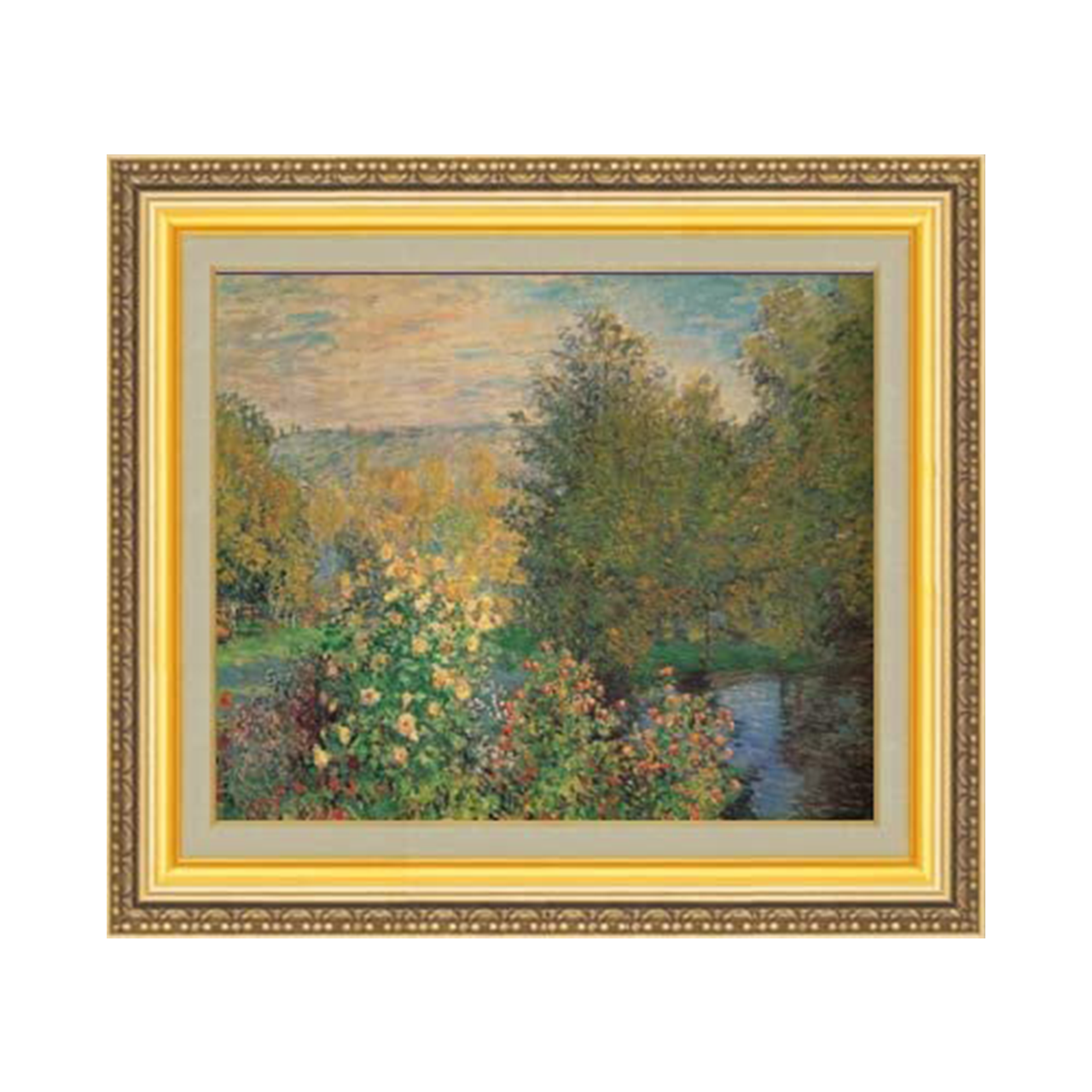 Claude Monet | A corner of the garden in Montgeron F8 - Commo Art 風景画 　