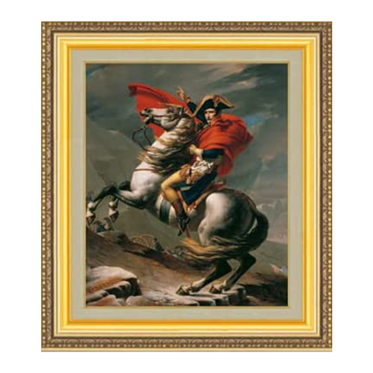 Jacques-Louis David | Napoleon Crossing the Alps F8 - Commo Art 人物画 　