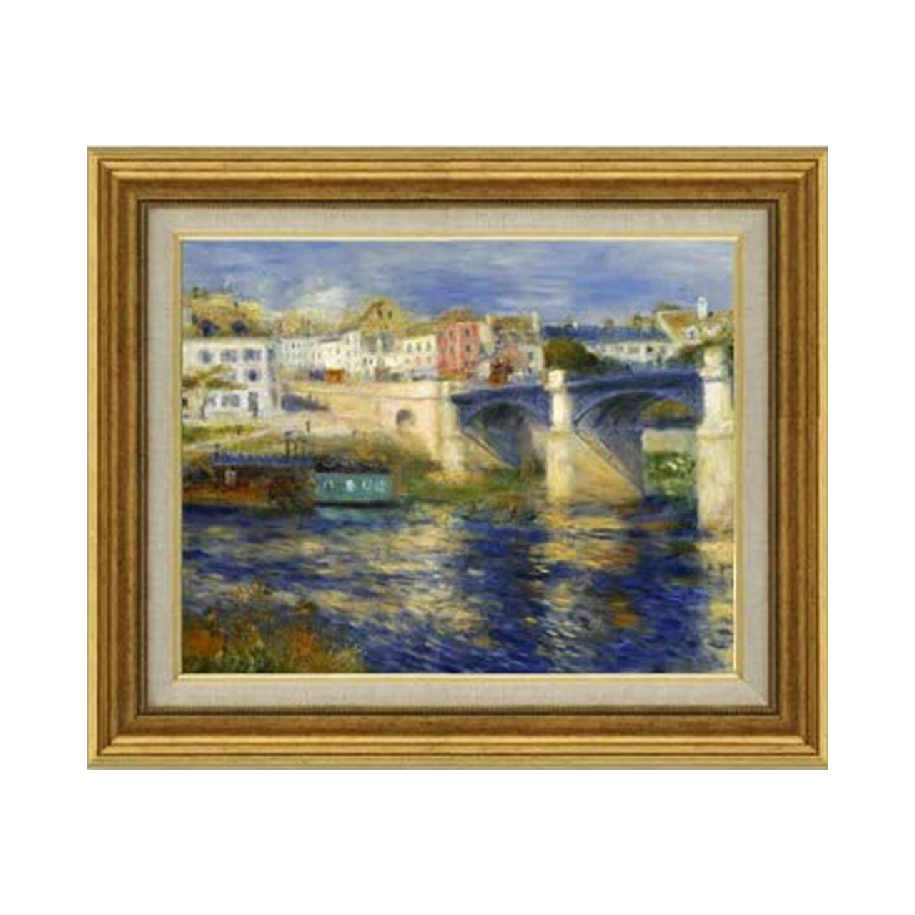 Pierre-Auguste Renoir | Le Pont de Chatou F6 - Commo Art 風景画 　