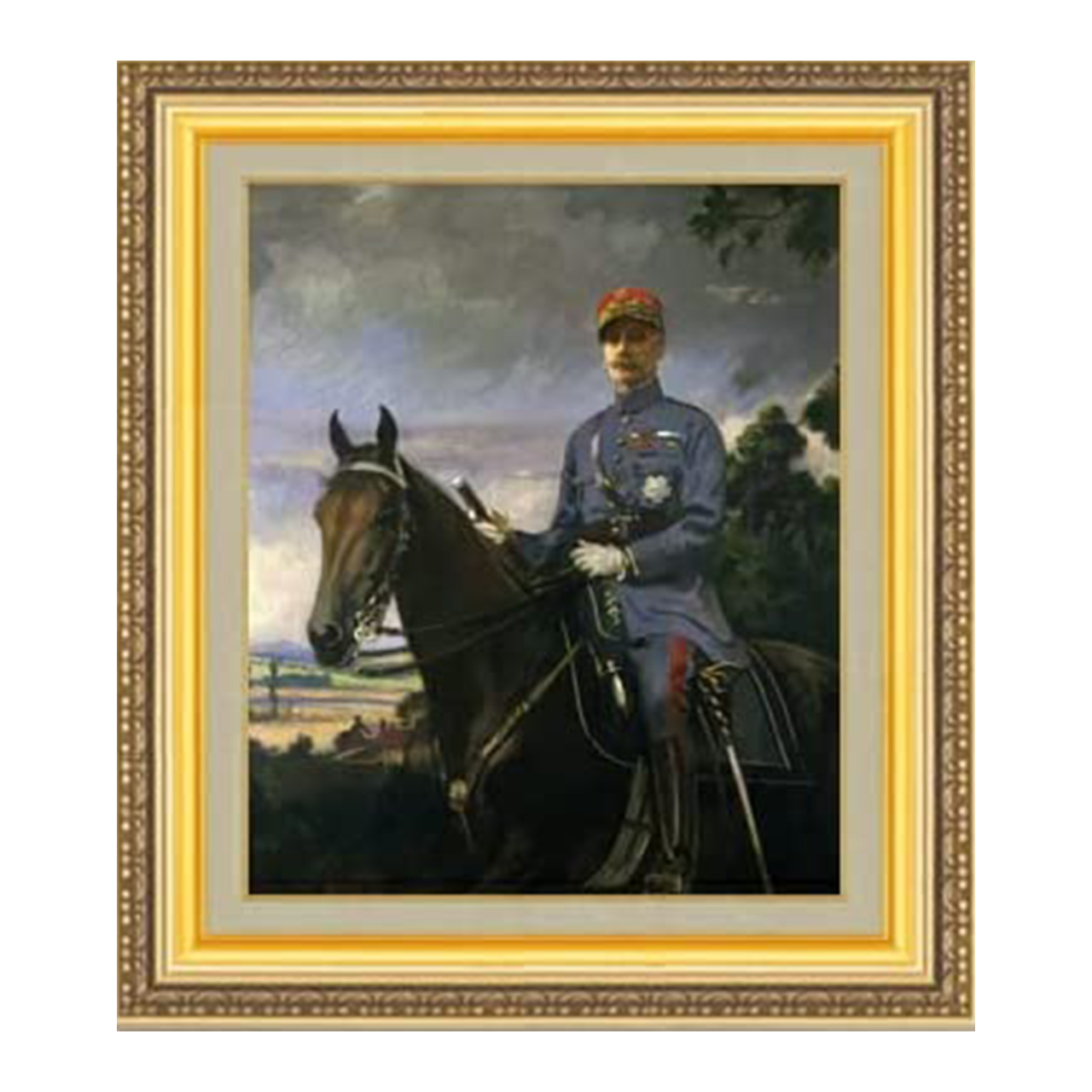 Edmund Charles Tarbell | Marshal Ferdinand Foch F8 - Commo Art 美術品 　