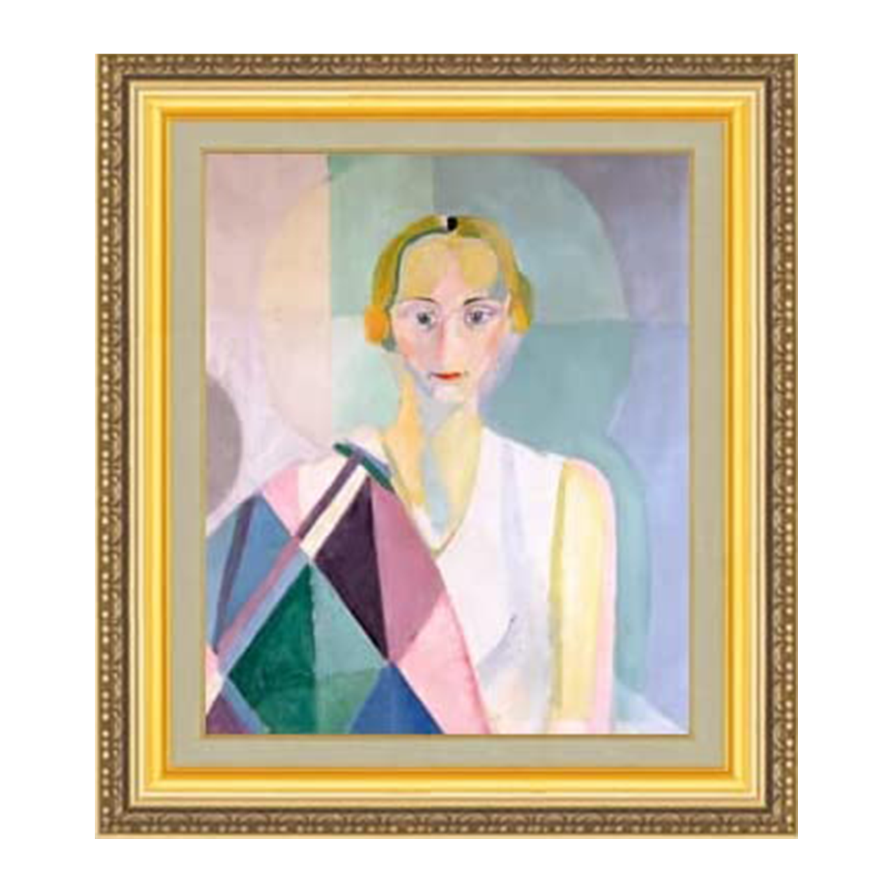 Robert Delaunay | Portrait de Mme. Heim F8 - Commo Art 美術品 　