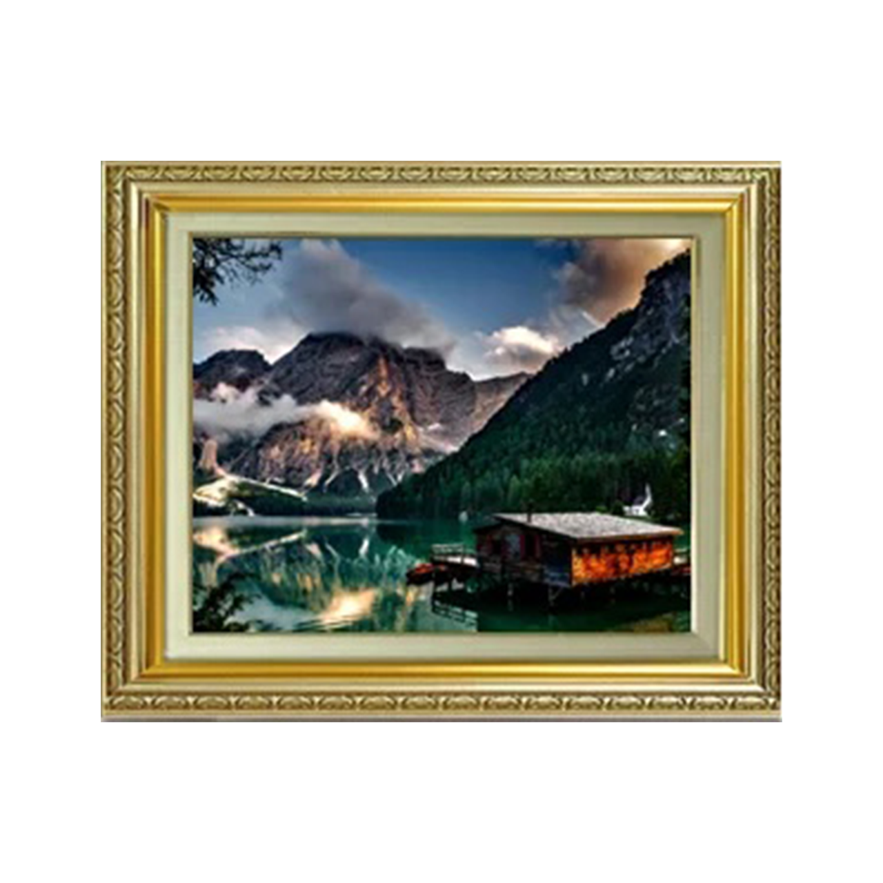 Original paintings | Pragser Wildsee -Italian Landscapes- F6 - Commo Art 風景画 　