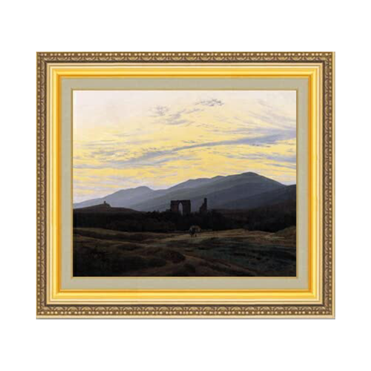 Caspar David Friedrich | Ruin of Eldena in the Giant Mountains F8 - Commo Art 美術品 　