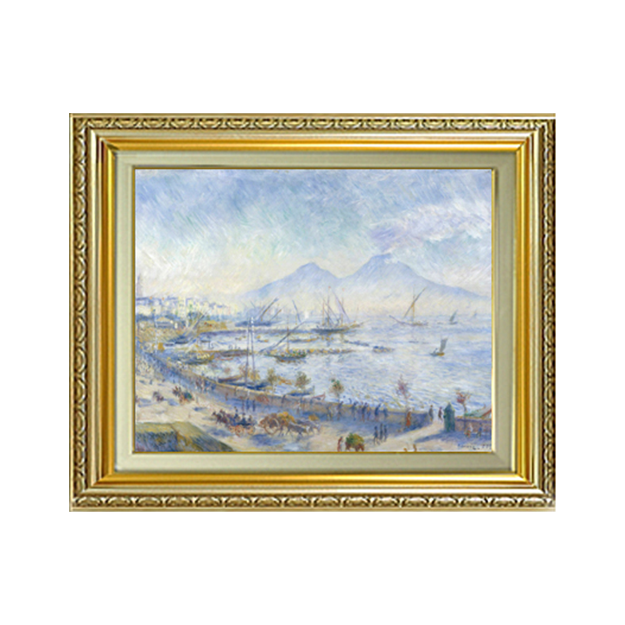 Pierre-Auguste Renoir | The Bay of Naples　F6 - Commo Art 風景画 　