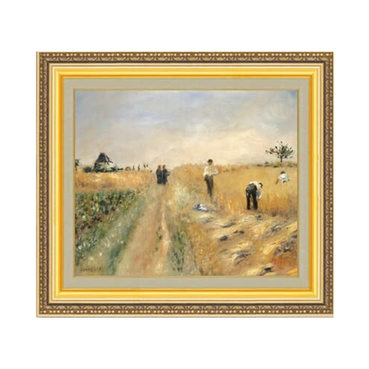 Pierre-Auguste Renoir | The Harvesters　F8 - Commo Art 風景画 　