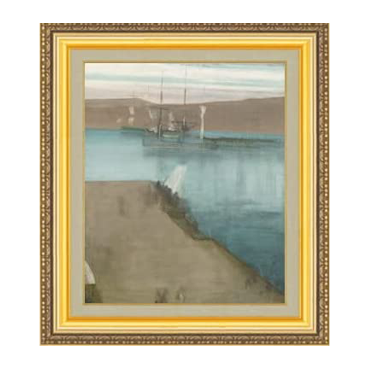 James Abbott McNeill Whistler | Valparaiso Harbor F8 - Commo Art 美術品 　