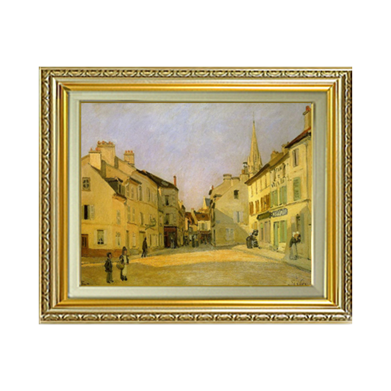 Alfred Sisley | Place in Argenteuil F6 - Commo Art 風景画 　