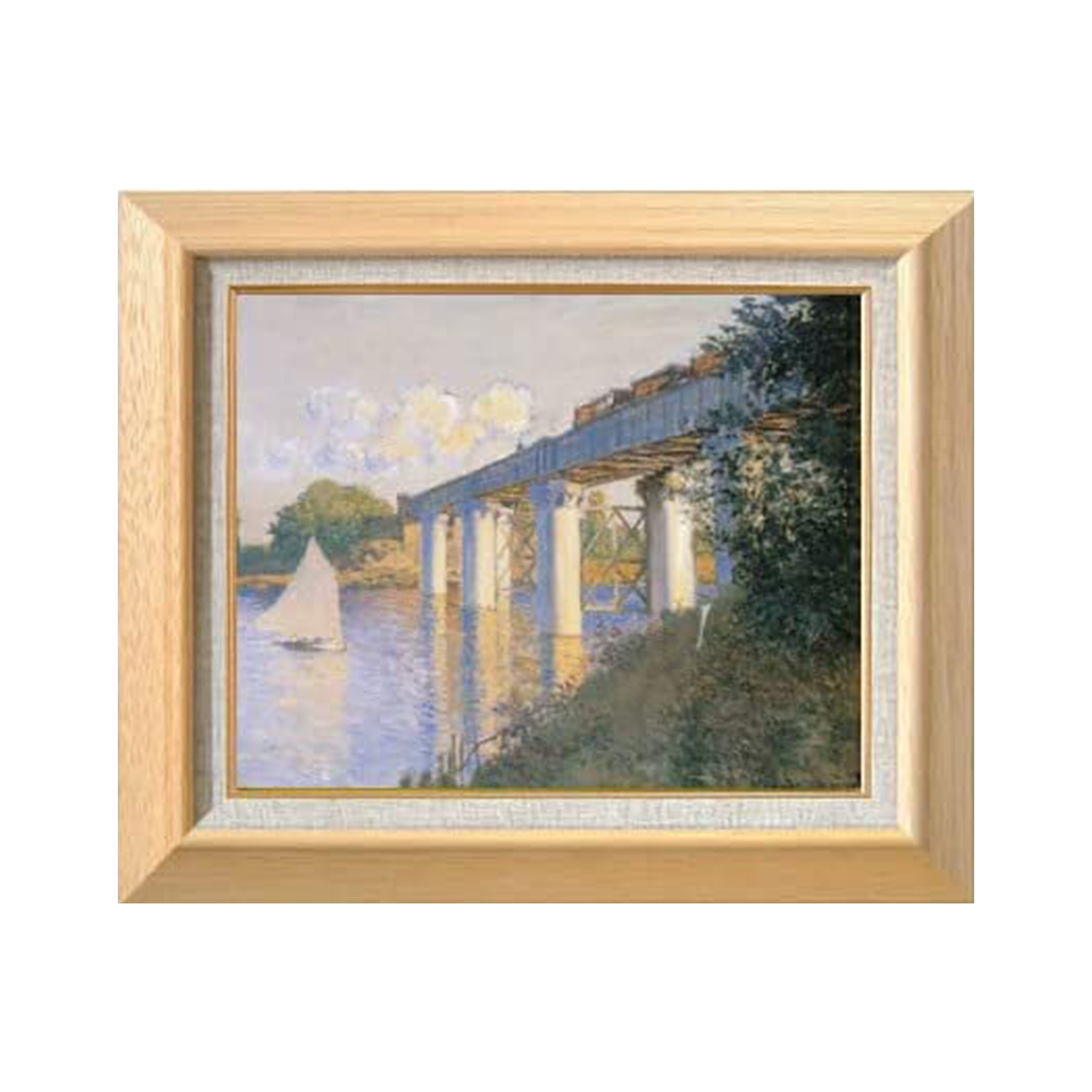 Claude Monet | The Railway Bridge at Argenteuil F6 - Commo Art 風景画 　