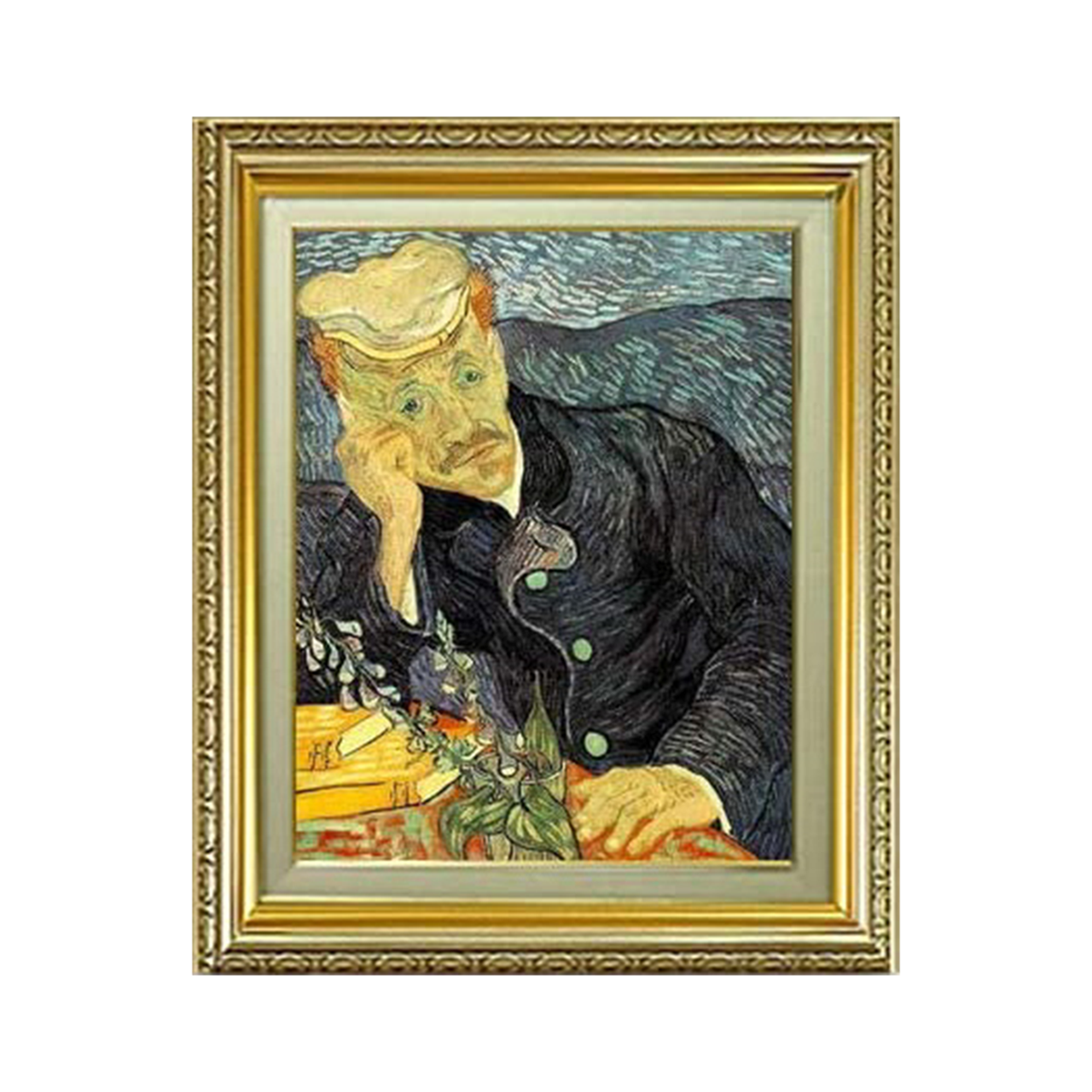 Vincent van Gogh | Portrait of Doctor Gachet F6 - Commo Art 人物画 　