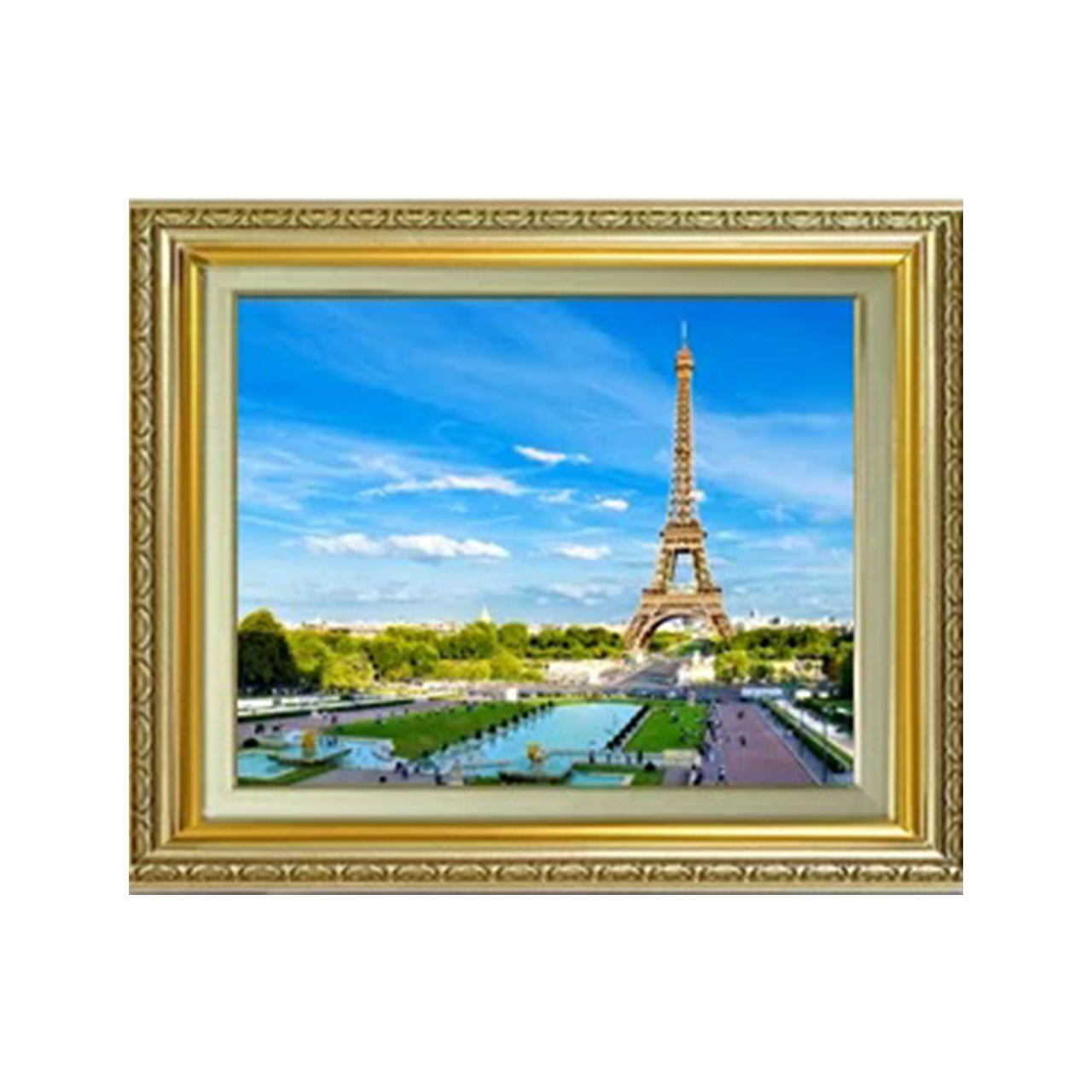 Original painting | Paris, Eiffel Tower F6 - Commo Art 風景画 　