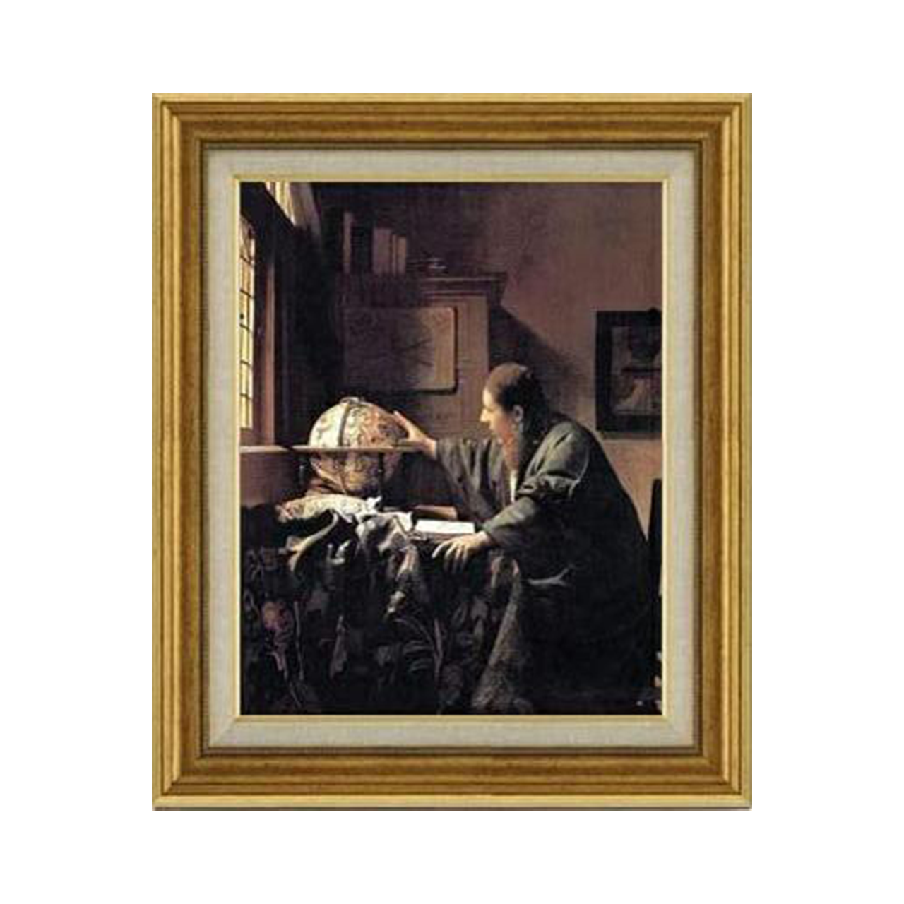 Johannes Vermeer | The Astronomer F6 - Commo Art 人物画 　