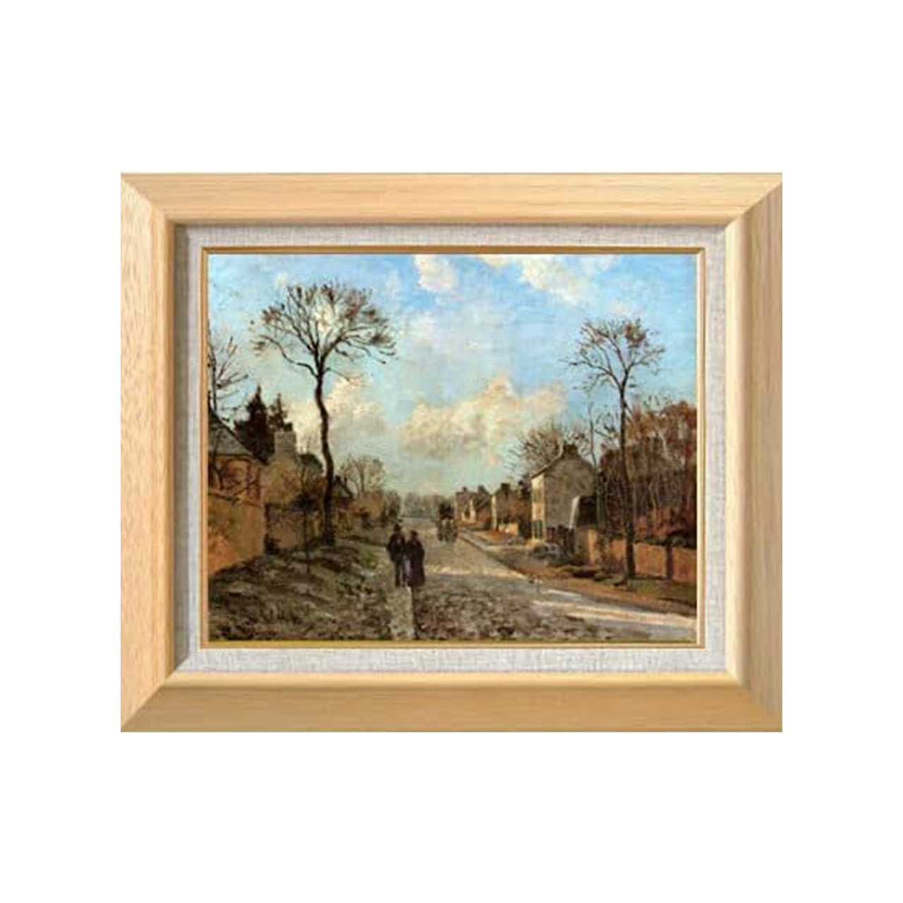 Camille Pissarro | The Road from Louveciennes F6 - Commo Art 風景画 　