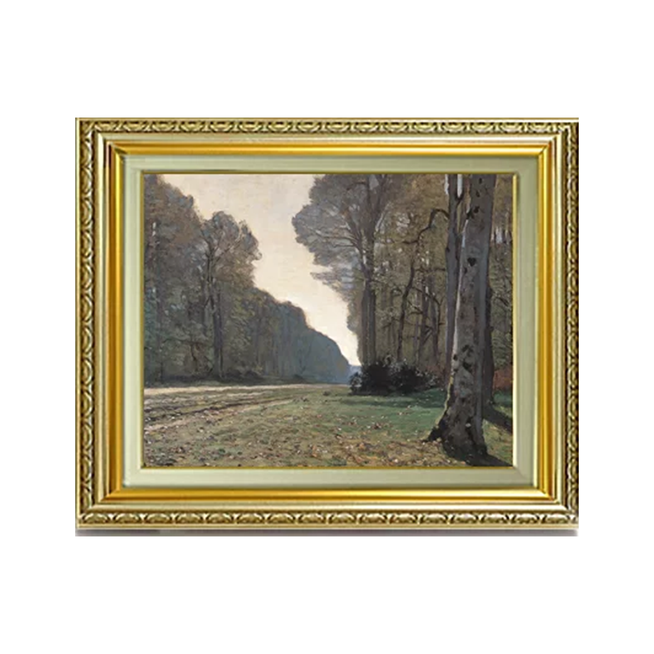 Claude Monet | The Pavé de Chailly (forest of Fontainebleau) F6 - Commo Art 風景画 　