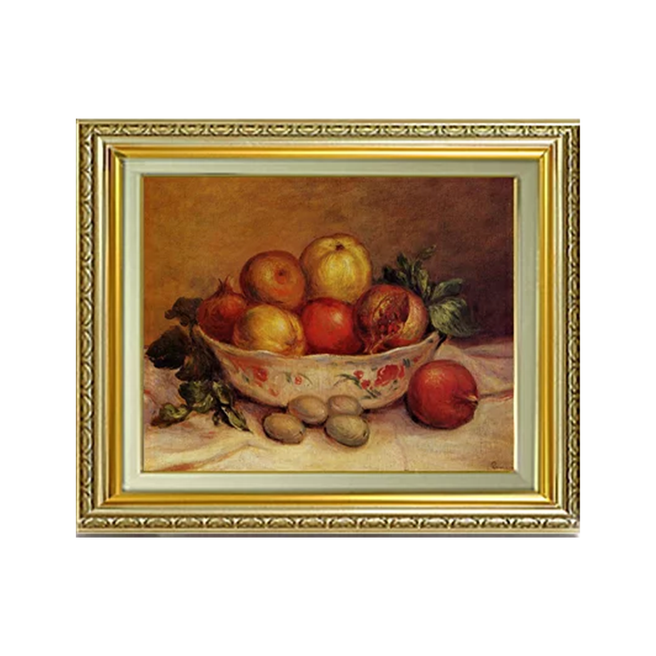 Pierre-Auguste Renoir | Still Life with Pomegranates F6 - Commo Art 静物画 　