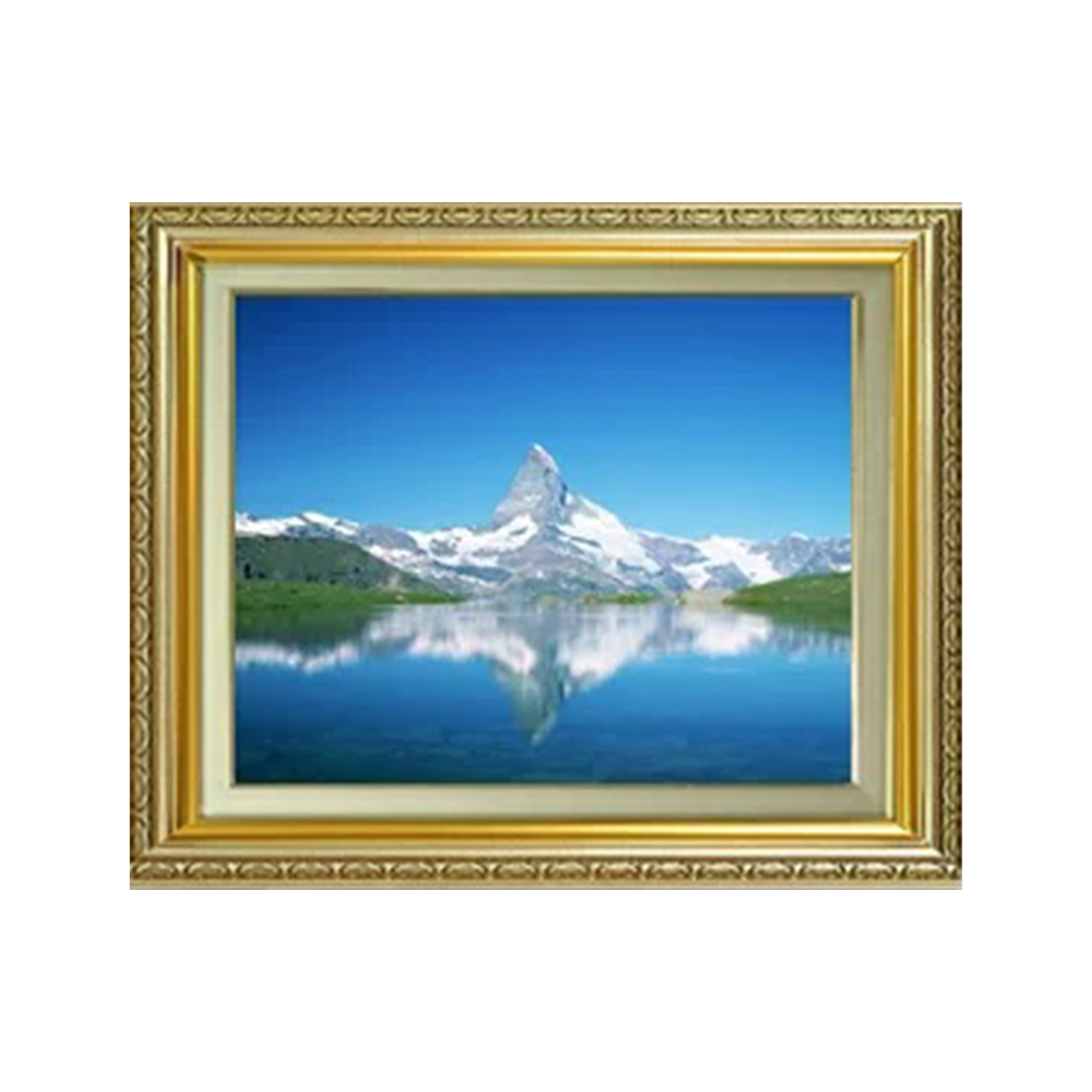 Original painting | View of the Matterhorn F6 - Commo Art 風景画 　